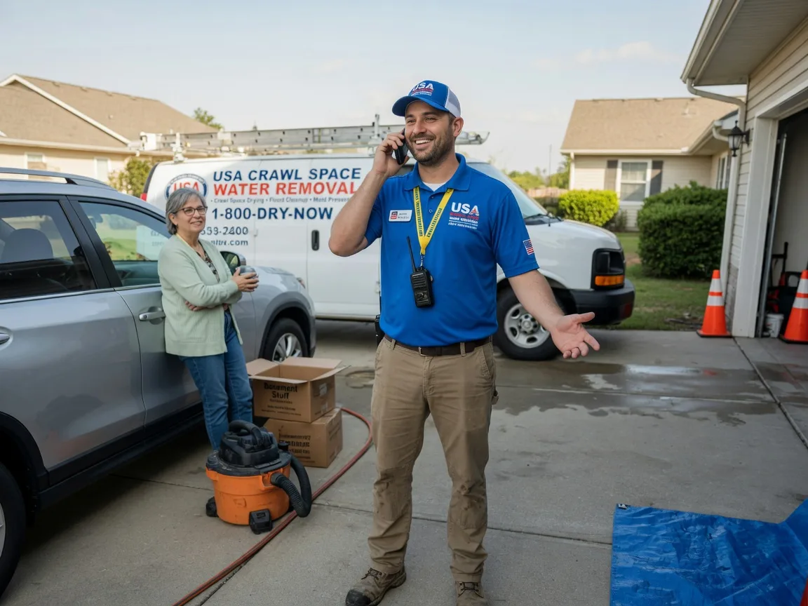 Crawl Space Water Removal Boonville, NC FAQs